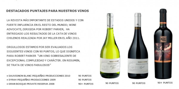 Press Report Wine Advocate 2011
