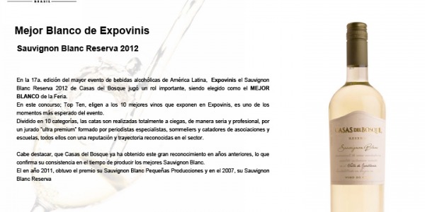 Press Report Expovinis y Mondial du Sauvignon 2013