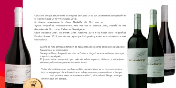 Press Report Catador W 2013